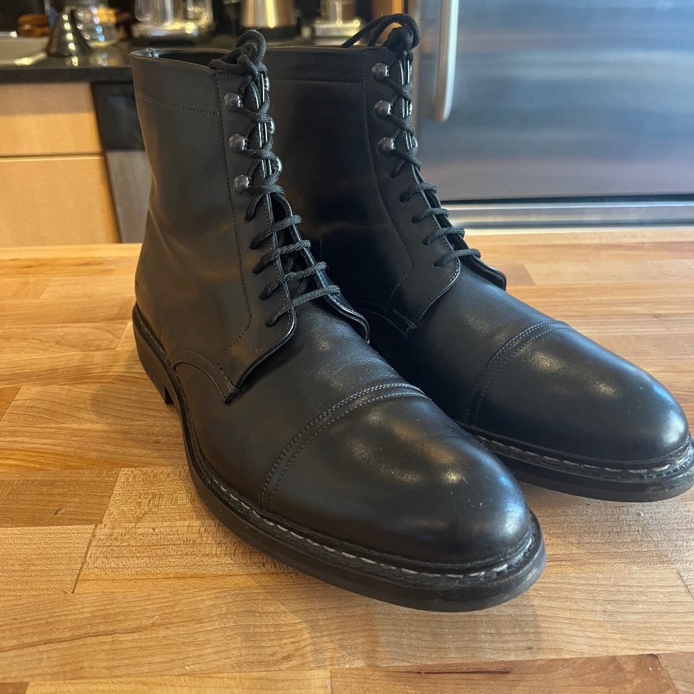 Heschung Panax Captoe Boots - Black - UK 11.5 / EU 47 / US 13
